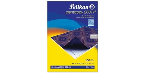 [90340447 1689999] Pelikan Kohlepapier Plenticopy 200 H DIN A4, 10 Blatt