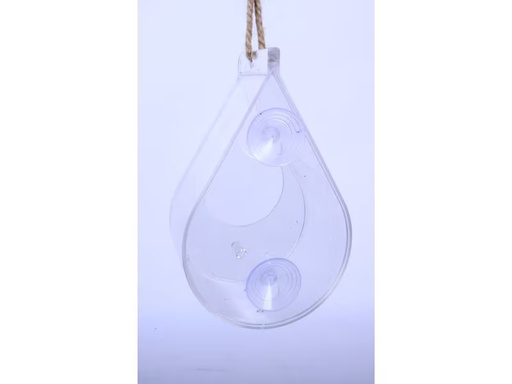 [90340468 1650788] Wildlife World Tautropfen-Futterautomat, Transparent