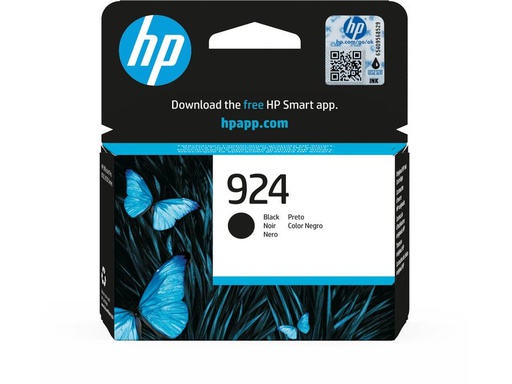 [90340471 1689446] HP Tinte Nr. 924 (4K0U6NE) Black