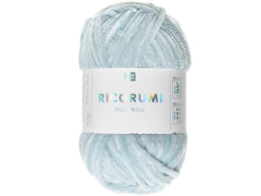 [90340555 1687336] Rico Design Wolle Ricorumi Nilli Nilli Hellblau