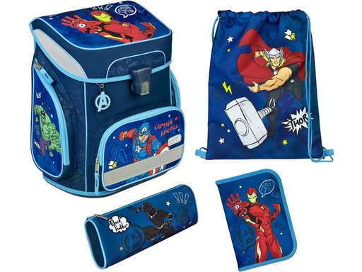 [90340561 1683985] Scooli Schulthek-Set Avengers 5-teilig