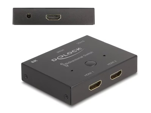 [90340563 1697091] Delock Umschalter 2-1 8K 60 Hz HDMI