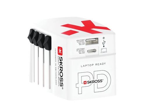 [90340603 1678045] SKROSS USB-Wandladegerät AC45PD