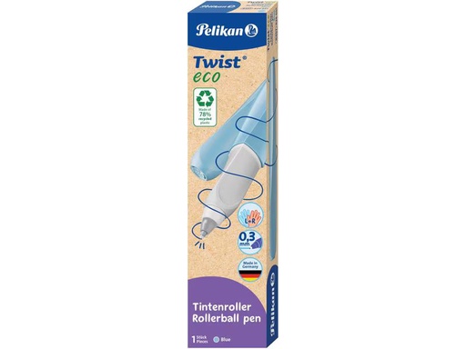 [90340631 1689984] Pelikan Tintenroller Twist Eco Blue, 1 Stück