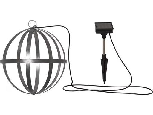 [90340653 1692971] Star Trading Gartenlicht Solar Astri, Ø 25 cm, Silber