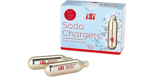 [90340672 1696577] ISI Wassersprudler Kapseln 10 Stück, Gold