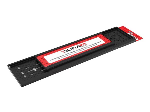 [90340756 1683240] DURAfix Numernrahmen-Set Kunststoff schwarz, 30 × 8 cm/50 × 11 cm