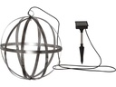 Star Trading Gartenlicht Solar Astri, Ø 30 cm, Silber