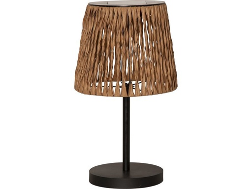 [90340909 1692974] Star Trading Tischleuchte Solar Cesta, 48 cm, Braun/Schwarz