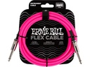 Ernie Ball Instrumentenkabel Flex 6413 – 3.05 m, Pink