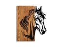Wallxpert Bild Pferd 48 cm x 57 cm