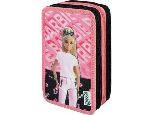 [90340993 1683989] Scooli Etui Trippledecker Barbie