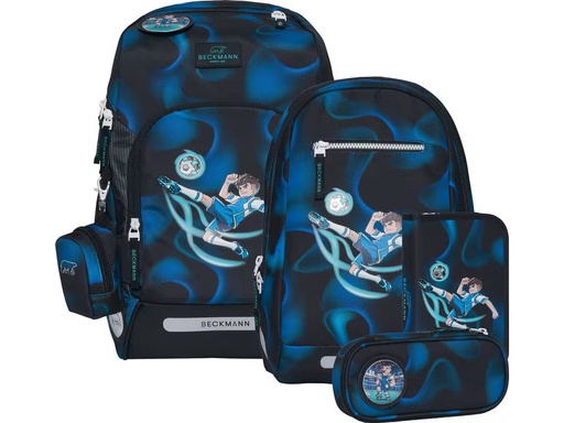 [90341017 1697860] Beckmann Schulrucksack-Set Active Air Flx Magic League, 6-teilig