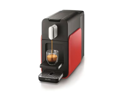 [90341040 1316734] Delizio Kapselmaschine Brava Rot
