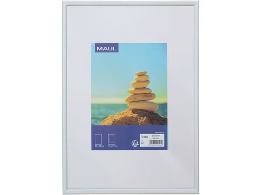 [90341088 1691587] Maul Bilderrahmen MAULart Weiss, 15 x 20 cm