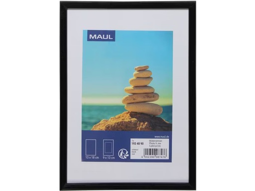 [90341140 1691586] Maul Bilderrahmen MAULart Schwarz, 13 x 18 cm