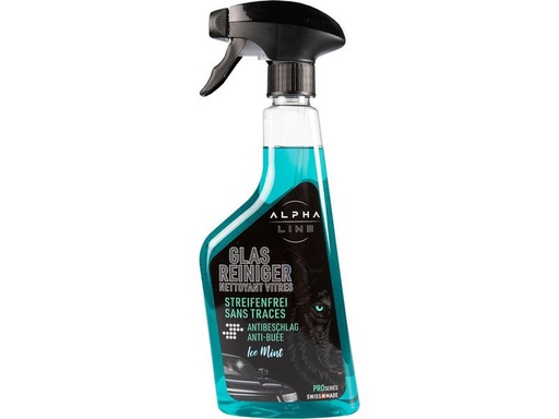 [90341160 1683422] Alpha Line Glasreiniger, Trigger à 500 ml
