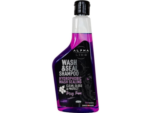 [90341168 1683426] Alpha Line Wash&amp;Seal Car Shampoo, Flasche à 500 ml