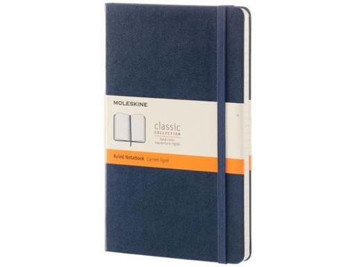 [90054269 1079133] Moleskine Notizbuch Classic A5 Liniert, Dunkelblau, 240 Seiten