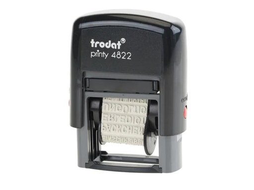 [90054280 52188] Trodat Stempel Printy 4822 Wortbandstempel, Deutsch