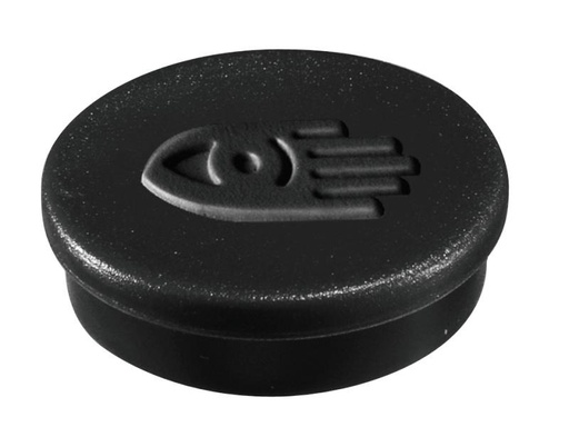 [90054282 917899] Legamaster Haftmagnet Schwarz, 10 Stück