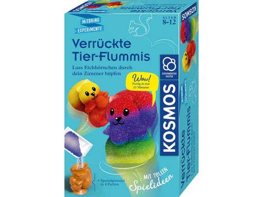 [90341424 1676061] Kosmos Experimentierkasten Verrückte Tier-Flummis