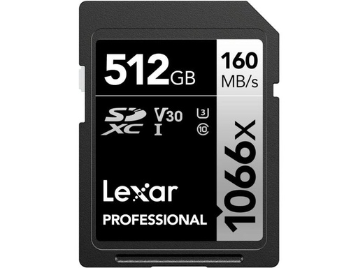 [90341503 1634296] Lexar SDXC-Karte Professional 1066x Silver 512 GB