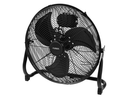 [90341557 1641896] FURBER Bodenventilator Vayu-Industry 16 Schwarz matt