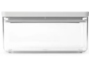Brabantia Vorratsdose Tasty+ 1.5 l, Hellgrau/Transparent