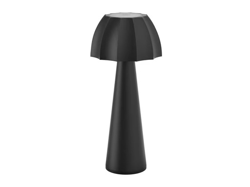 [90341604 1635278] Schönenberger Akku-Tischleuchte Sulis, USB-C, 27 cm, Schwarz