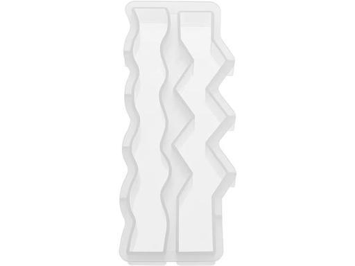 [90341675 1694680] Glorex Kerzengiessform Welle Zickzack 23 x 2.8 x 2.5 cm