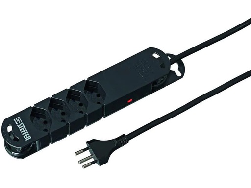 [90054317 636815] STEFFEN Steckdosenleiste STEBA VARIABL 4x T13 5 m