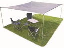 Eurotrail Sonnensegel Mesh Eckig