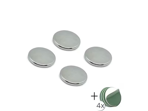 [90341827 1484922] Silwy Power-Magnete 8 Stück, Silber