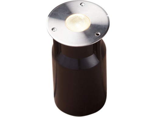 [90341950 1686355] HEISSNER SMART LIGHT Decklight, 3W, Warmweiss, Edelstahl