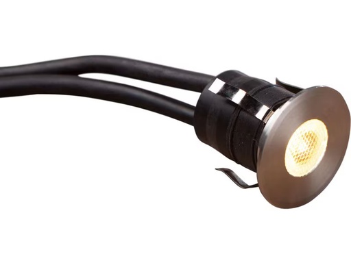 [90341965 1686354] HEISSNER SMART LIGHT Decklight, 1W, Warmweiss, Edelstahl