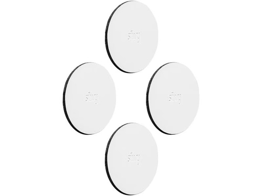[90342101 1484921] Silwy Metall-Nano-Gel-Pads, 4er-Set, 7.5 cm