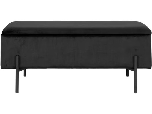 [90342177 1652115] House Nordic Bank Watford 36.5 x 95 x 46 cm, Schwarz
