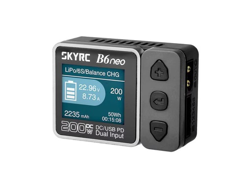 [90342996 1704466] SKYRC Ladegerät B6neo, 200W DC, 1-6S Grau