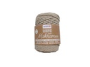 Glorex Wolle Makramee Rope gedreht 3 mm, 250 g, Beige
