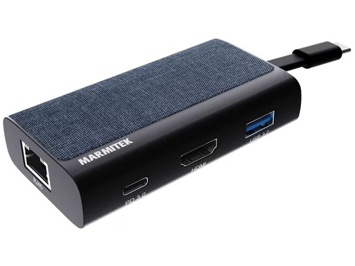 [90343004 1699443] Marmitek USB-Hub Connect USB-C Hub 4