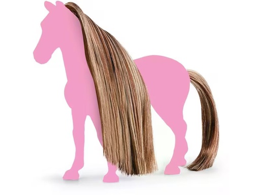 [90343105 1676324] Schleich Haare Beauty Horses Brown-Gold