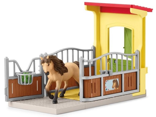 [90343151 1613397] Schleich Spielfigurenset Farm World Ponybox mit Islandpferd Hengst