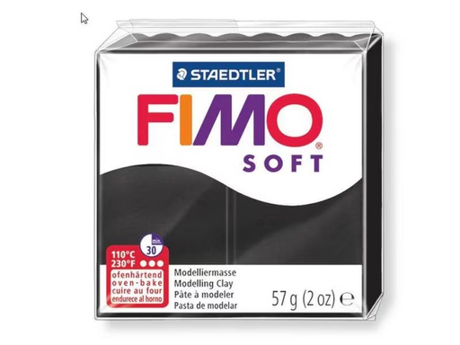 [90343186 558000] Fimo Modelliermasse Soft Schwarz