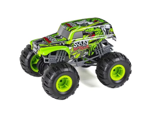 [90343217 1671386] TEC-TOY Monster Truck Scary Monster Gyro &amp; Sound, Grün, 1:12