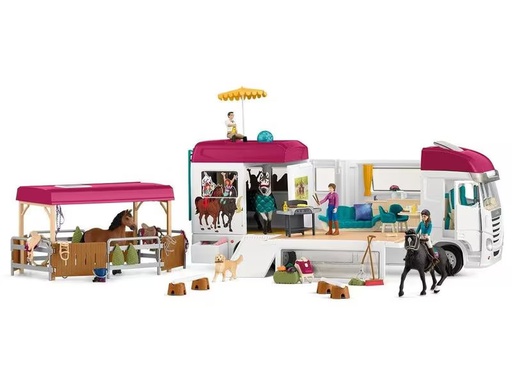 [90343250 1613382] Schleich Spielfigurenset Horse Club Pferdetransporter