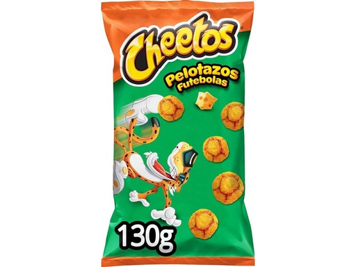 [90343279 1696661] Cheetos Chips Pelotazos Futebolas 130 g