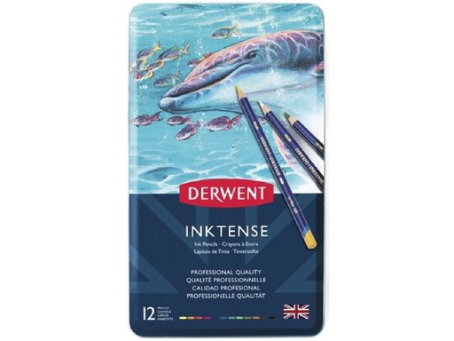 [90343310 1698414] Derwent Aquarellstifte Inktense Permanent 12-teilig