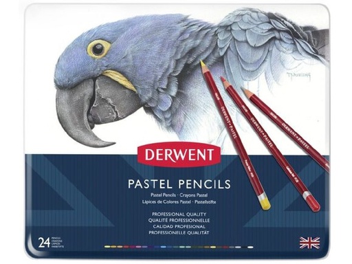 [90343334 1698409] Derwent Farbstifte Pastell 24-teilig, mehrfarbig