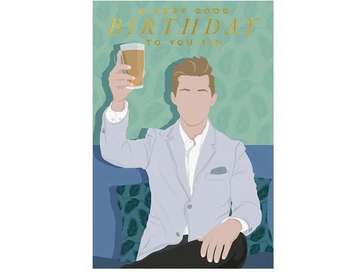 [90343358 1694413] Cart Motivkarte Happy Birthday 12 x 17 cm